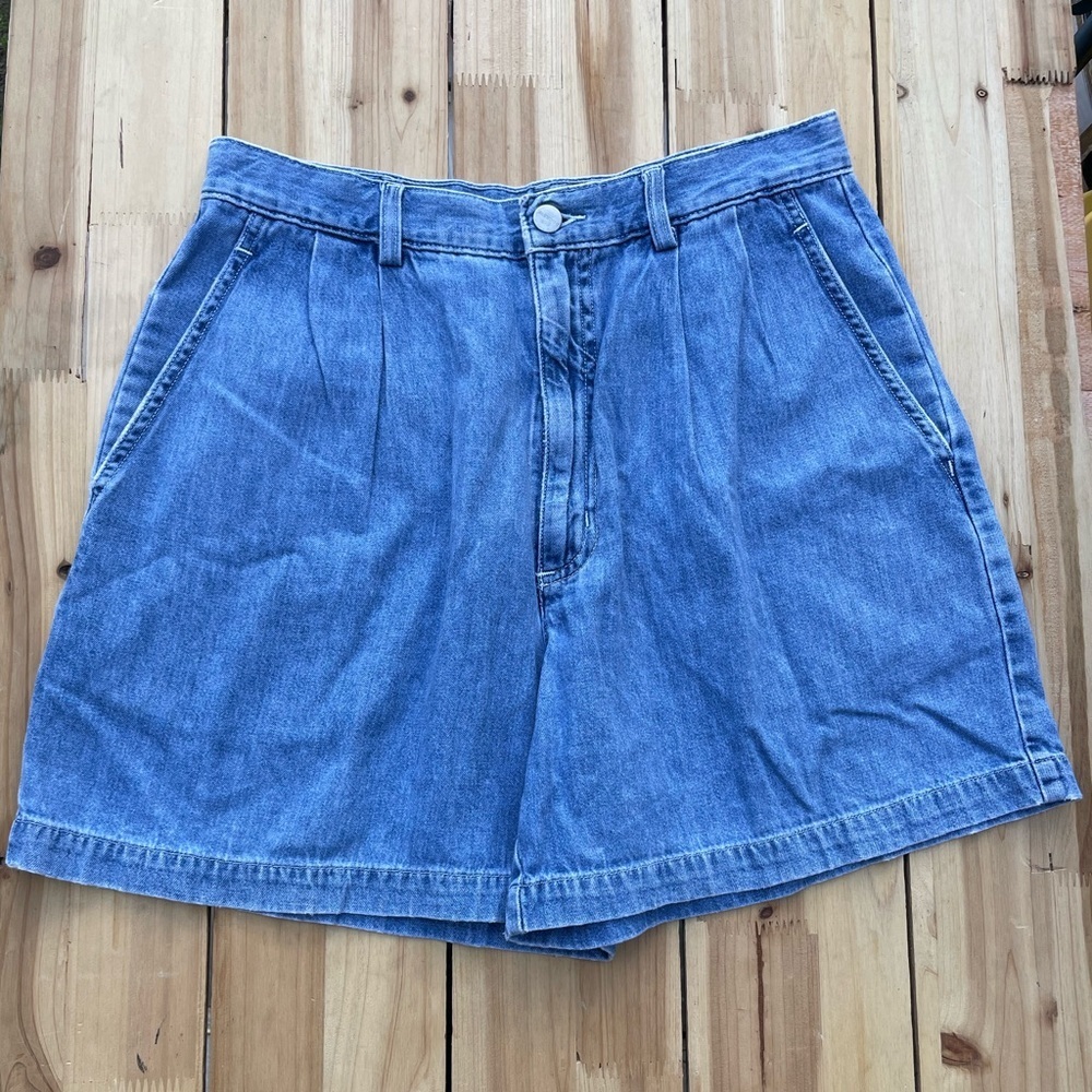 Casual vintage Blue Denim Shorts